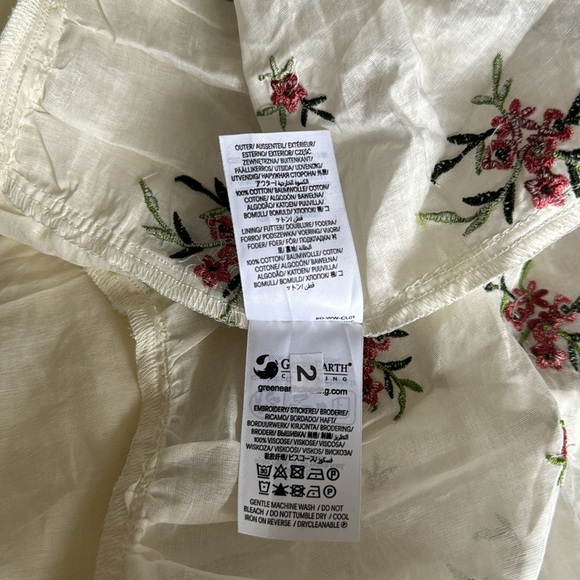 NWT Boden Embroidered Tiered Midi Dress - Picture 10 of 12